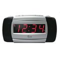Equity Time Usa Equity Time USA 30240 0.9 Inch LED Alarm Clock 30240